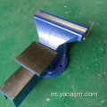 Zhongde proporciona aluminio/vicio pesado de 25 kg de 10 pulgadas con base giratoria